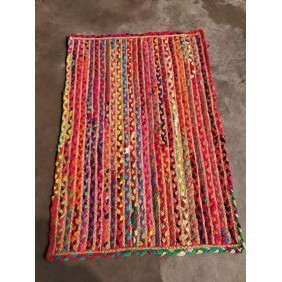 Cotton Chindi Hand Braided Rug