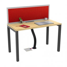 Liva S Workstation Desk Based Linear Single